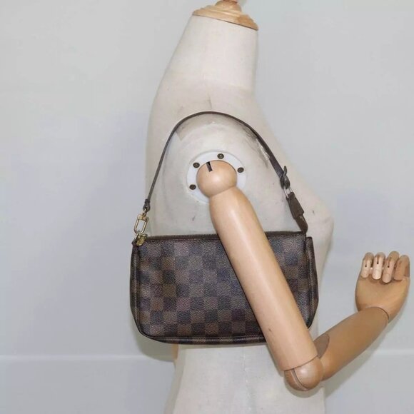 LOUIS VUITTON Damier Ebene Pochette Accessoires Pouch - Picture 3 of 16